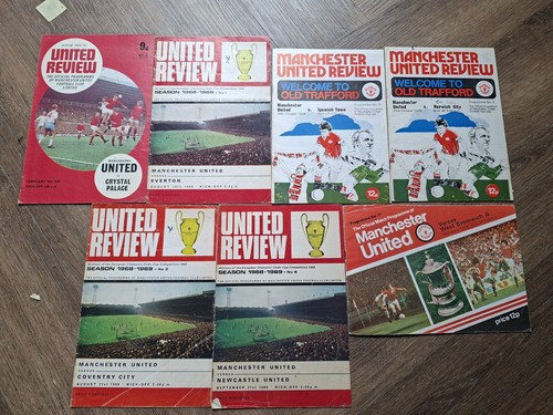 Manchester united programmes - manchester,