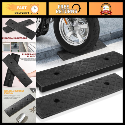 2pcs portable curb - curb, ramp