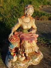 Vintage Capodimonte Old Lady