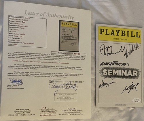 Alan rickman 2016 signed - alan, d.2016