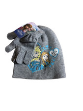 NEW kids girls frozen grey hat
