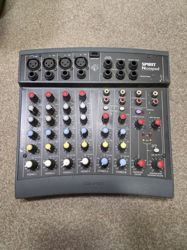 Soundcraft spirit notepad - spirit,
