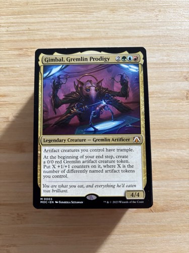 Mtg artifact commander deck - mtg,