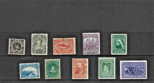 Newfoundland stamps canada - stamps,