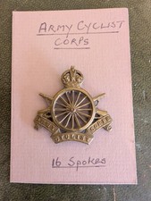 Army Cyclist Corps 16 Spokes