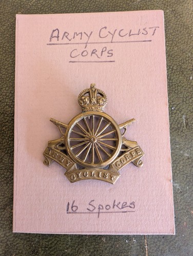 Army cyclist corps spokes - army, 16