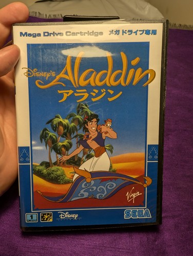 Aladdin megadrive pal sega - pal,