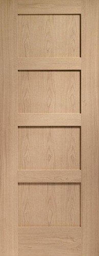 Internal oak shaker panel - internal,