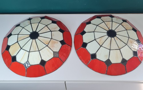 Beautiful pair large tiffany - pair,