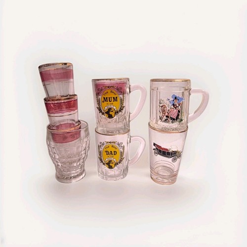 Vintage miniature tankards - vintage,