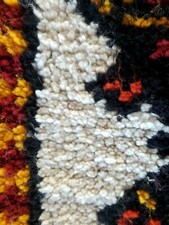 Hand made woven wool - hand,
