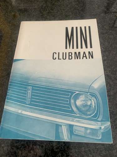 Rare classic mini clubman - classic,