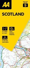 AA Road Map Scotland Sheet