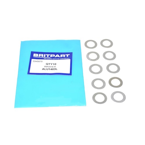 Aluminium sump plug washer - aluminium,
