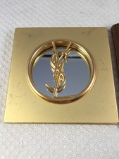 Vintage Yves Saint Laurent Handbag Mirror with pouch