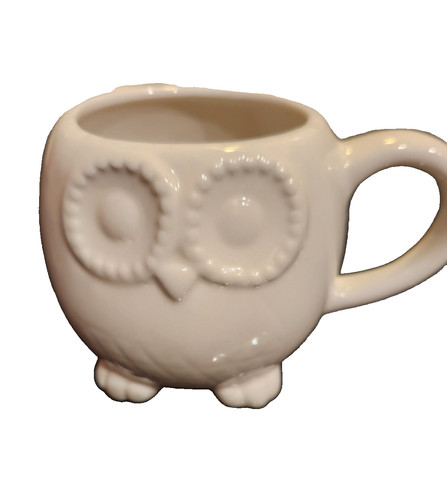 Owl mug white - mug,