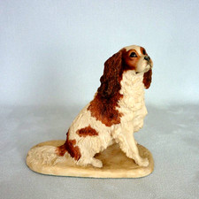 Border Fine Arts King Charles Spaniel Dog Figurine. Vintage 1986 Great Condition