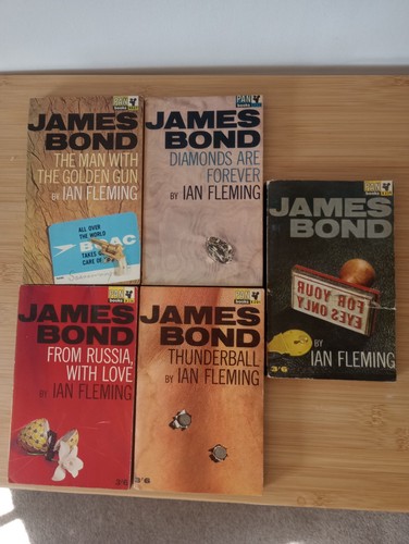 James bond ian fleming pan - 5x,