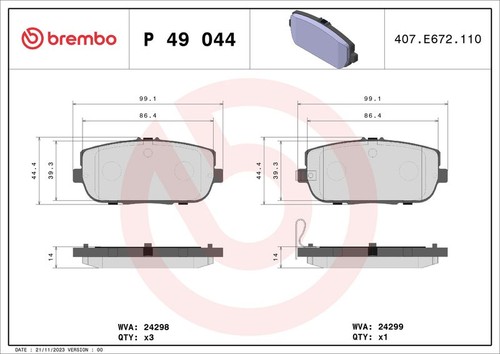 Brembo rear brake solid discs - brake,
