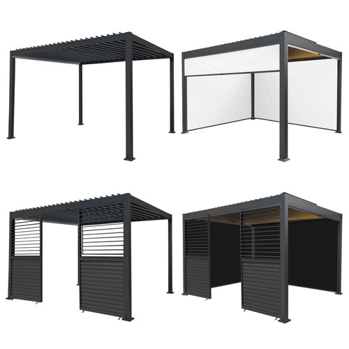 Aluminium pergola adjustable - pergola,