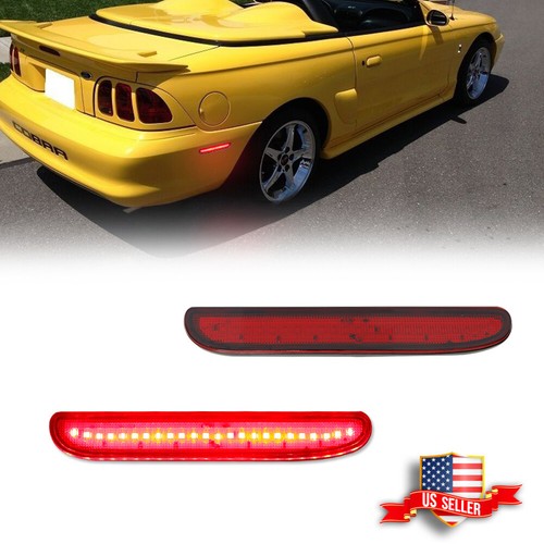 Red rear led - red, side