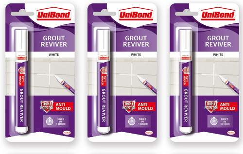 Unibond anti mould grout - 3x, anti-mould