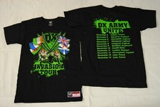 WWE DX INVASION ARMY UNITE TOUR 2009 T SHIRT NEW OFFICIAL D GENERATION X RARE 