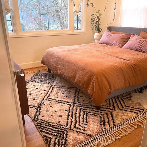 Unique beni ourain rug - rug,