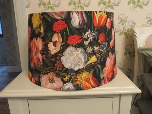 Lamp shade dutch still life - lamp, x