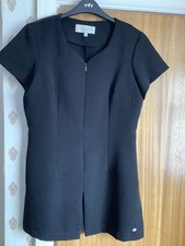 Inline Round Neck Black Tunic, Size 10