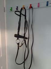 Hy English Leather Bridle,bit