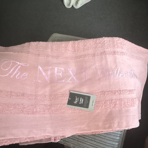 Next pink embroidered - next, bath