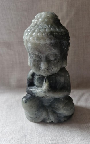Labradorite buddha crystal - labradorite,