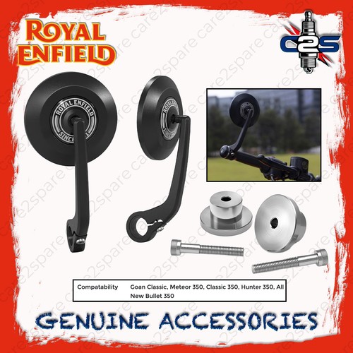 Bar end mirrors - bar, with
