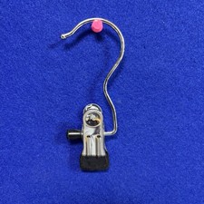 Single Chrome Metal Clip Peg