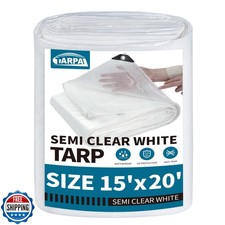 TARPAL 15'x20' Semi Clear