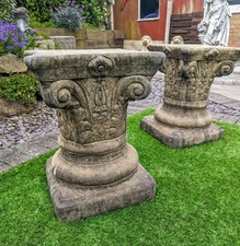 Decorative English stone Corinthian style columns- Delivery Available