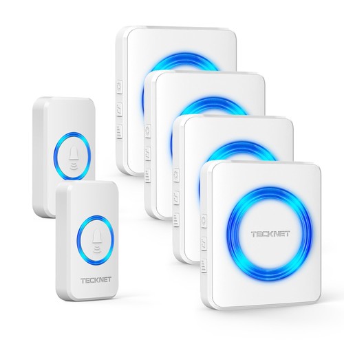Tecknet wireless doorbell with - wireless,