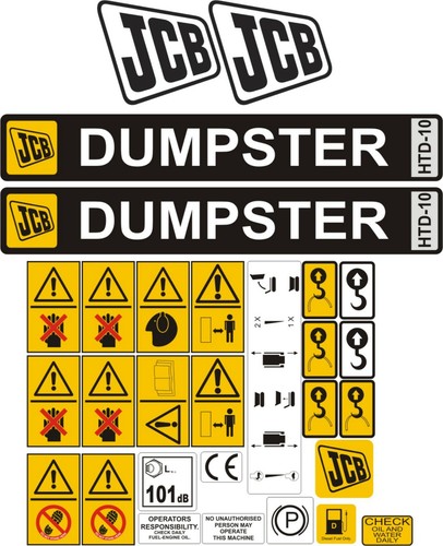 Jcb htd dumpster - dumpster,