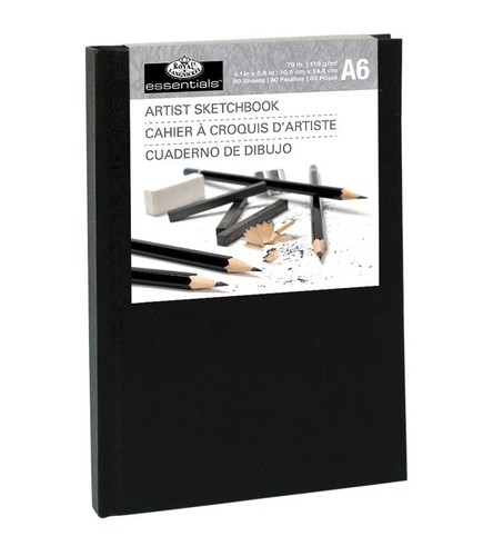 Hardback casebound artist - a6,