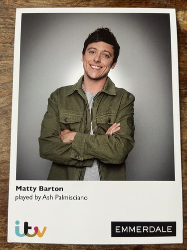 Itv emmerdale promo card cast - itv,
