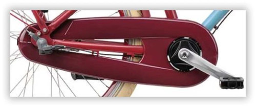 Batavus chain guard - chain, pink
