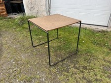 Vintage Retro Table / Kitchen Table / Work Table / Stacking Tables /School Table