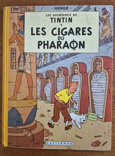 Tintin les cigares - les, pharaon