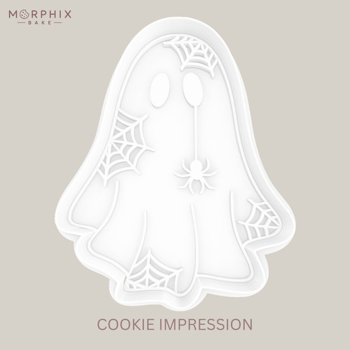 Spiderweb ghost cookie cutter - spiderweb,