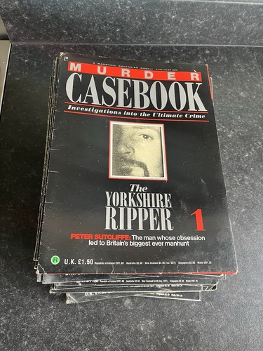Murder casebook magazines - casebook,