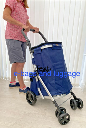 Large blue wheel shopping - large,