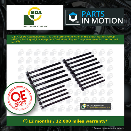 Cylinder head bolts fits taxi - cylinder,