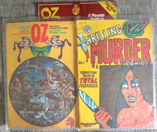 3 x OZ MAGAZINES #34,39,43 1972 UK Counter-culture Alternative cult underground