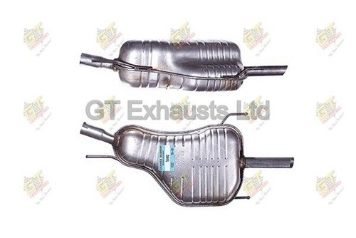 Rear exhaust silencer back box - silencer,